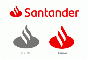 西班牙Santander銀行LOGO設(shè)計，改善用戶