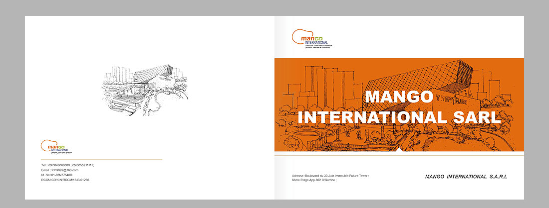 個性畫冊設計，非洲MANGO房地產公司畫冊-1